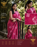 Cotton Saree | Handloom Everyday Wear (Pink)