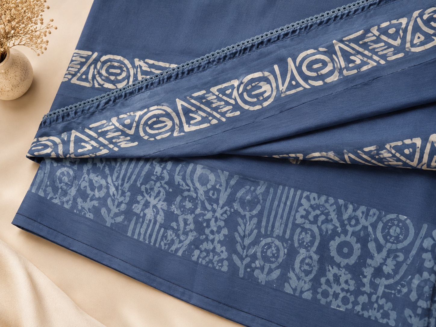 Cotton Saree | Handloom Everyday Wear (Blue)