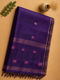 Jamuni Padma – Purple Matka Silk Jamdani Saree